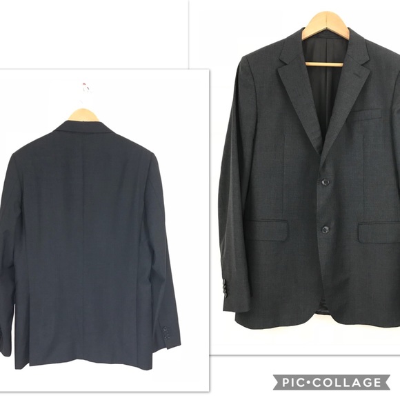 Authentic Valentino Suit Set Dark Gray Size 40